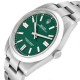 Rolex Oyster Perpetual 41mm Green Dial Steel Mens Watch 124300