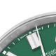 Rolex Oyster Perpetual 41mm Green Dial Steel Mens Watch 124300