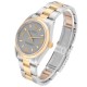 Rolex Oyster Perpetual Steel Yellow Gold Slate Dial Mens Watch 14203