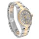 Rolex Oyster Perpetual Silver Dial Steel Yellow Gold Mens Watch 14233