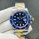 Rolex Submariner Blue Dial Steel Yellow Gold Mens Watch 16613