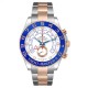 Rolex Yachtmaster II Steel Rose Gold Mens Watch 116681