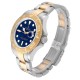 Rolex Yachtmaster 40mm Steel Yellow Gold Blue Dial Mens Watch 16623