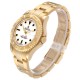 Rolex Yachtmaster Midsize Yellow Gold White Dial Mens Watch 68628