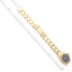 Rolex Yachtmaster 29mm Yellow Gold Blue Dial Ladies Watch 69628