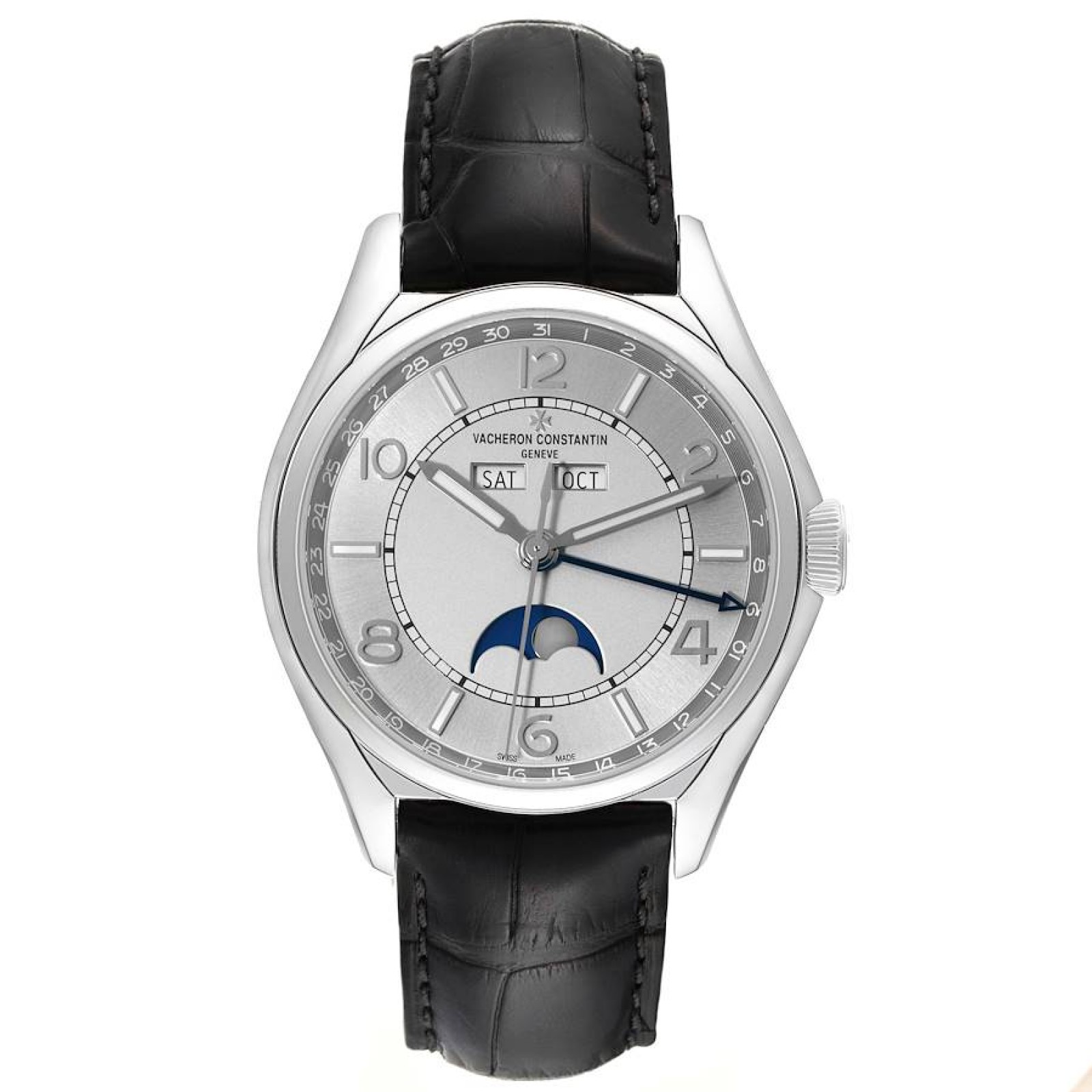 Vacheron Constantin FiftySix Complete Calendar Steel Mens Watch 4000E