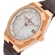 Vacheron Constantin Overseas Rose Gold Silver Dial Mens Watch 4500V