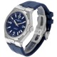 Vacheron Constantin Overseas Blue Dial Steel Mens Watch 47040