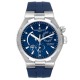 Vacheron Constantin Overseas Dual Time Blue Dial Steel Mens Watch 47450