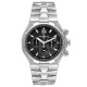 Vacheron Constantin Overseas Black Dial Steel Mens Watch 49150