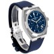 Vacheron Constantin Overseas Blue Dial Chronograph Mens Watch 5500V